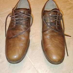 Sebago Men's Brown Leather Norwich Oxfords 11 1/2